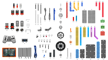 Детский конструктор по образовательной робототехнике «РОБОТРЕК БАЗОВЫЙ» – портал поставщиков НСППО - 4